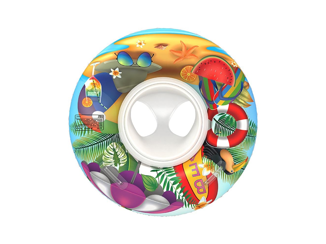 Flotador inflable portátil para bebés de 0 a 12 meses o de 3 a 6 años, accesorio de natación circular.