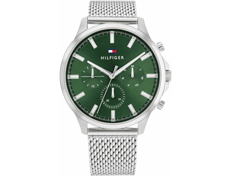 Reloj Hombre TOMMY HILFIGER 1683474 Verde Plateado