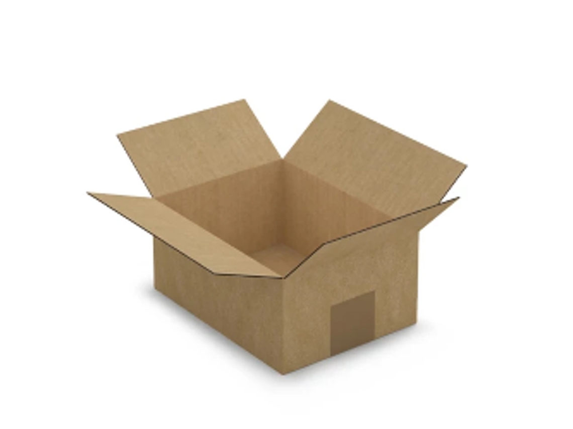 Caja de embalaje cuadrada de 20 x 20 x 20 cm