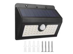 Rebe-luz Solar Led Con Sensor De Movimiento Impermeable Para Jardín, Paisaje Y Patio, Lámpara De Pared 45led