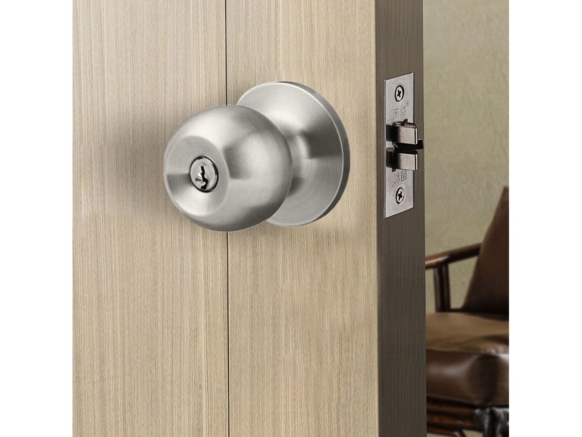 Llave De Puerta De Acero Inoxidable De Tres Barras