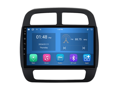 Autoradio 4GB RAM64GB ROM ROVERONE para Renault Kwid 2015 - 2019 CarPlay Android Coche Radio Bluetooth Navegación
