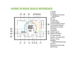 2026 Store-termostato Inteligente Programable Con Wifi 95~240v Para Calentador De Boiler Con Pantalla Lcd Táctil Ahorrador De Energía