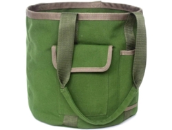 Bolsa Para Herramientas De Jardín Con Bolsillo Para Herramientas, Lona Resistente, Solo La Bolsa, Herramientas No Incluidas.