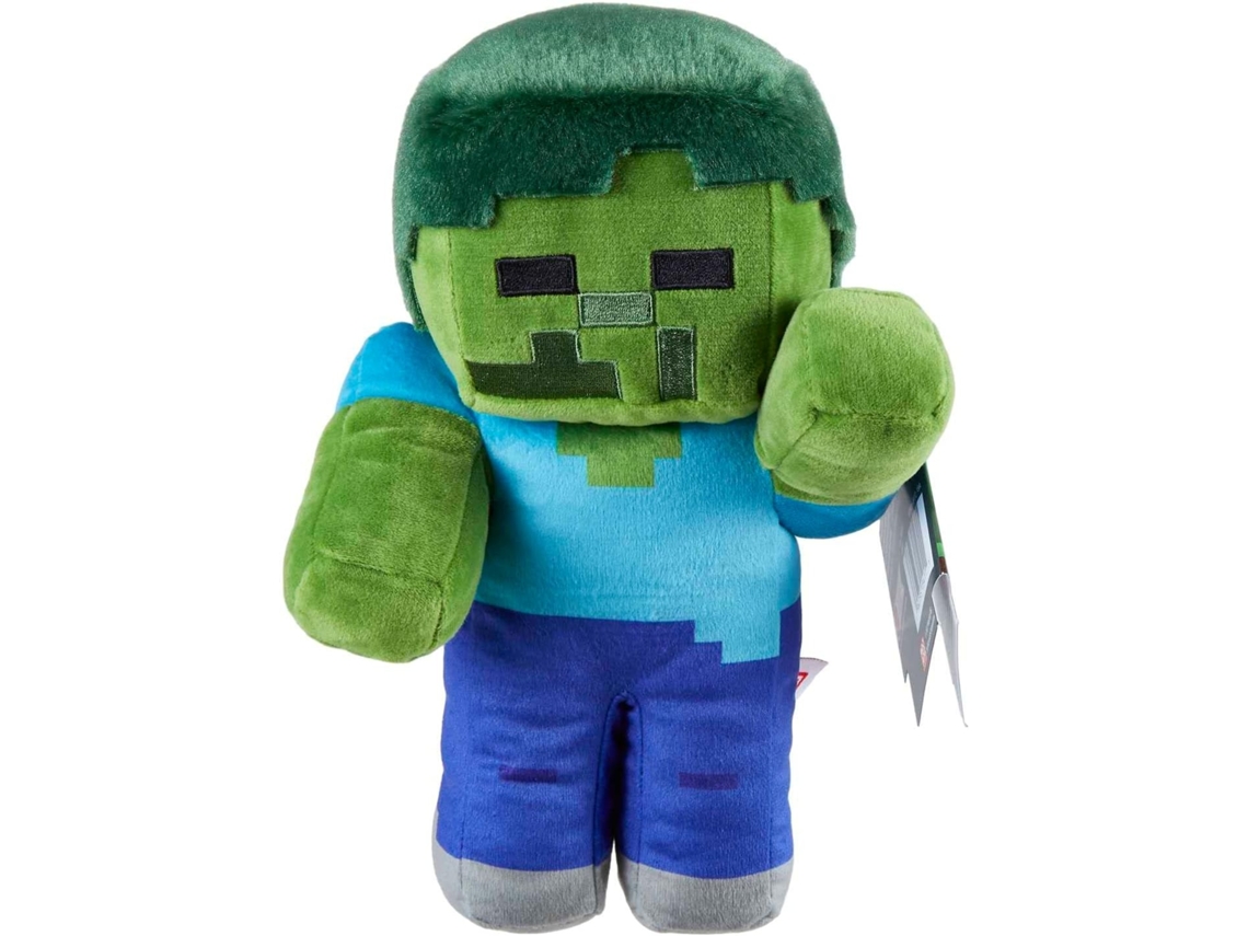 Peluche Minecraft Zombi 23 cm