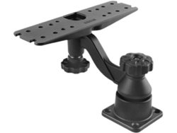 Soporte De Montaje Para Sonda De Pesca Con Rotación De 360° Y Placa Universal Compacta