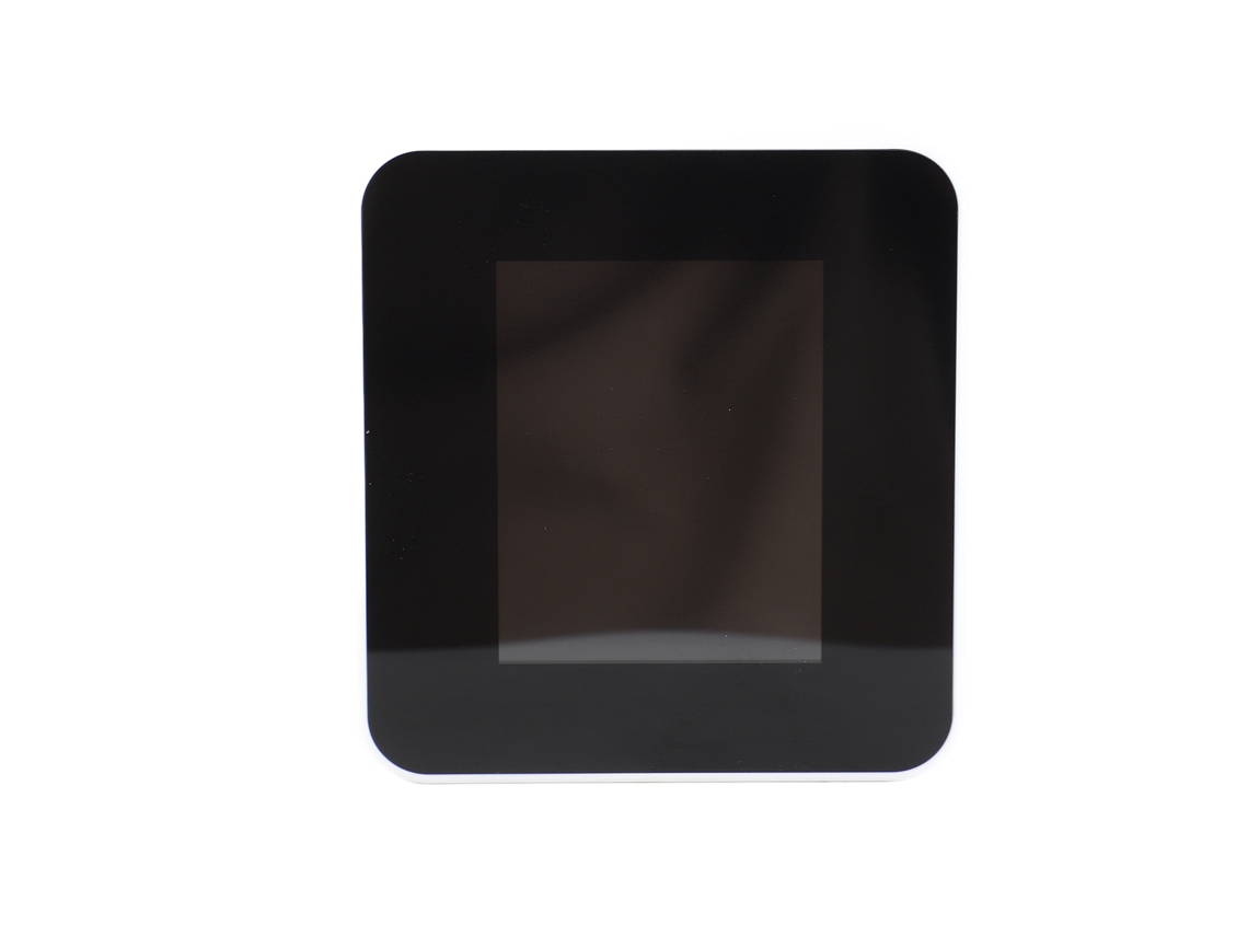 Medidor De Calidad Del Aire Con Gran Pantalla Digital Retroiluminada, Detector De Co2 Y Pm2.5, Blanco.