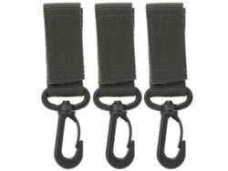 Hebilla De Cinturón Giratoria De 360 Grados De 3 Piezas Con Gancho Para Llaves, Outdoor Supply, Verde Militar