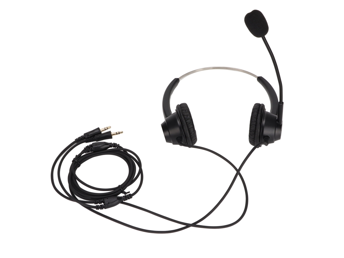 Auriculares H360dpc Para Centro De Llamadas, Supraaurales Ordenador Con Micrófono Atención Al