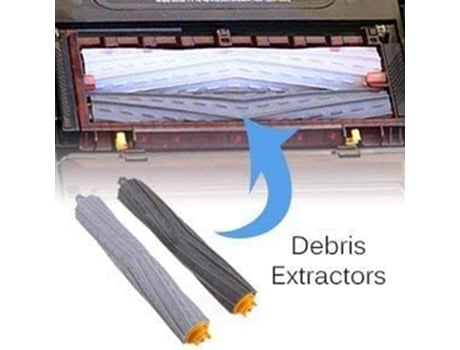 Filtros Hepa, repuesto de Kit de cepillos, piezas y accesorios para Irobot Roomba serie 805, 860, 861, 865, 866, 870, 871, 880, 885, 960, 966