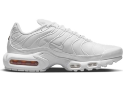 Tenis Deportivas NIKE Air Max Plus Mujer (Blanco -Tejido, Material Sintético -39)