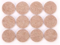 Protectores adhesivos p/ muebles TESCOMA Presto 25 mm (24un)