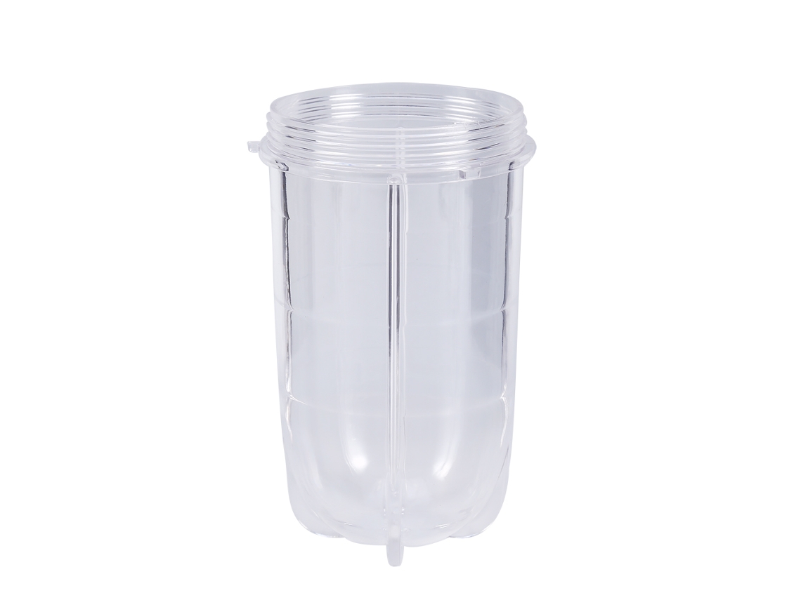 Vaso de licuadora para Magic Bullet, compatible con repuestos Magic Bullet, jarra transparente alta de 16 oz con diseño duradero, fácil de usar