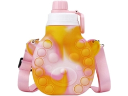 Olla Plegable De Silicona Para Niños Anti-resbalón Y Sin Fugas Taza Creativa Estudiantil 470ml