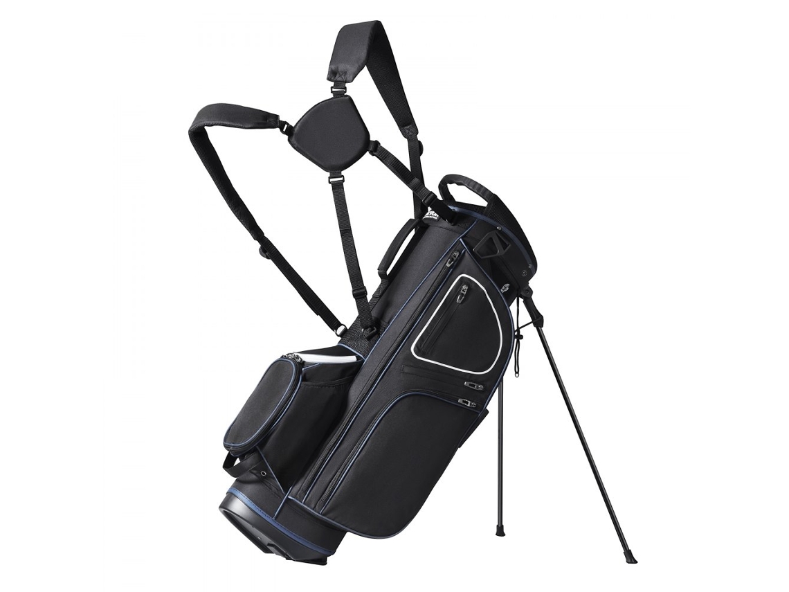 Bolsa de golf con 14 compartimentos y 11 bolsillos, ligera y duradera Tekmaquinas