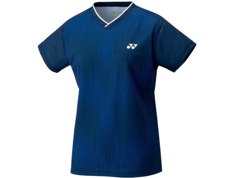 Camiseta de Mujer YONEX Crew Neck Tenis Poliéster Azul (XL)