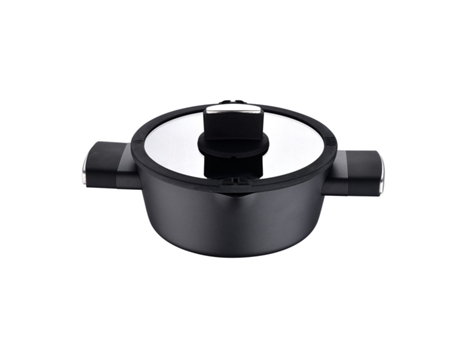 Cacerola Bergner ION Ø 20 cm Negro Aluminio