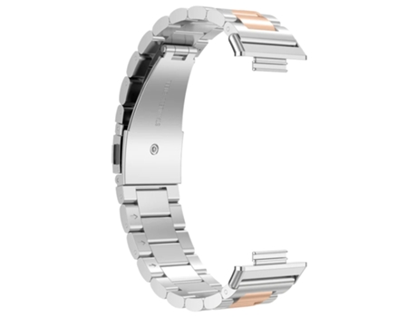 Correa Huawei Watch Fit 2 Acero Inoxidable Bicolor plateado / rosado AVIZAR