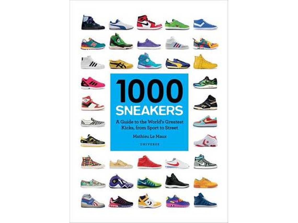 Libro 1000 Sneakers de Mathieu Le Maux (Inglés)