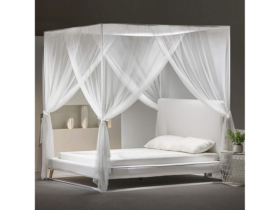 2026-manta Mosquitera De Malla Fina Grande Cuadrada Para Cama Individual Y Doble 190x210x240cm