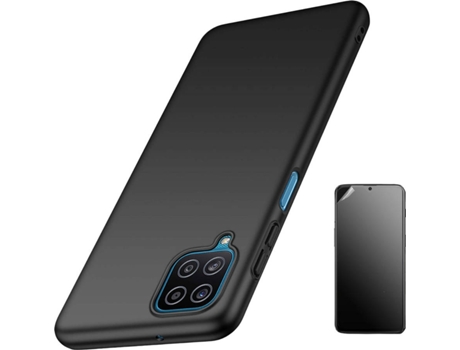 Funda + Protector de Pantalla Samsung A12 Turtleshell Negro