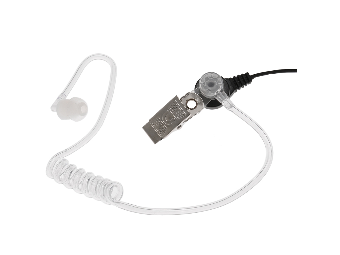 Auriculares Walkie-talkie De 2 Pines Con Micrófono Ptt Para Kenwood Baofeng Retevis
