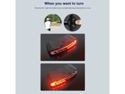 Luz Trasera Recargable Usb Para Bicicleta Con Sensor De Freno, Alta Visibilidad, Multifuncional Para Bicicletas De Carretera.