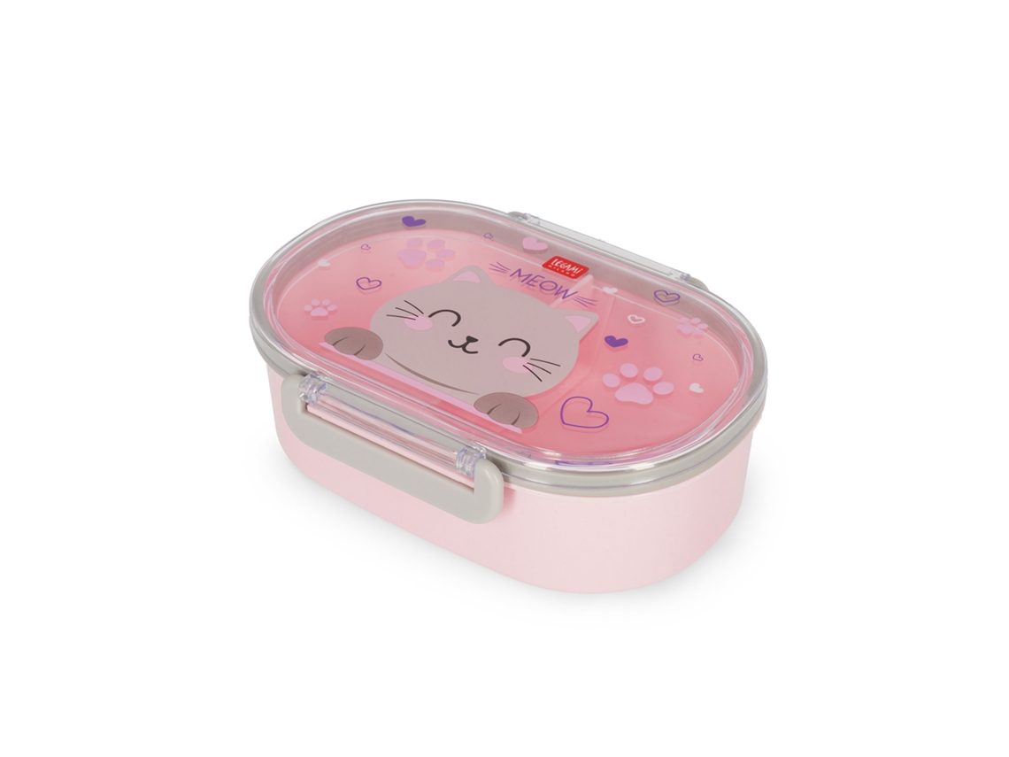 Lonchera LEGAMI Snack Go Kitty "miau" Ksnb0001