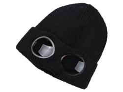 Gorro De Lana Unisex Con Gafas, Gorro De Invierno Cálido Y Elegante, Protección Contra El Frío Para Deportes Al Aire Libre Y Actividades De Ocio En Interiores.