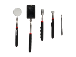 Herramienta De Recuperación Telescópica Con Imán, Espejo De Inspección Con Led, Varillas Magnéticas 15 Lb 8 Lb 1,5 Lb