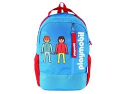 Mochila Escolar PLAYMOBIL CORE DOHE 51659 (Azul)