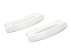 Kit De Tirador De La Puerta Del Frigorífico 2pcs - Whp 481231019093 Para Frigorífico/congelador Dhf004wh
