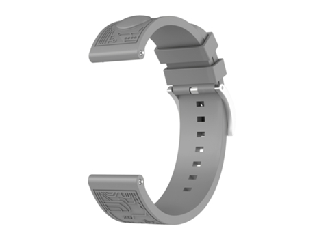 Correa de Silicona de 20 mm para Samsung INF - Gris
