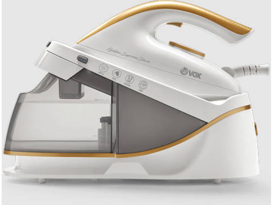 Plancha a Vapor VOX DPS7220 (2400 W - Cerámica - Blanco)