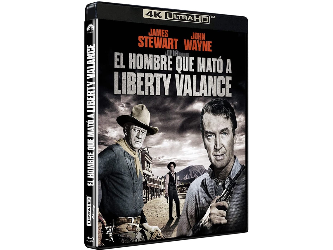 Blu Ray The Man Who Shot Liberty Valance 1962 4K Ultra Hd - El Hombre Que Mató a Liberty Valance