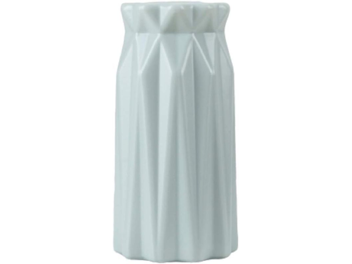 2026-vaso De Plástico Creativo Moderno Simple Para Flores Seco Y Húmedo Decoración De Imitación Esmalte Verde