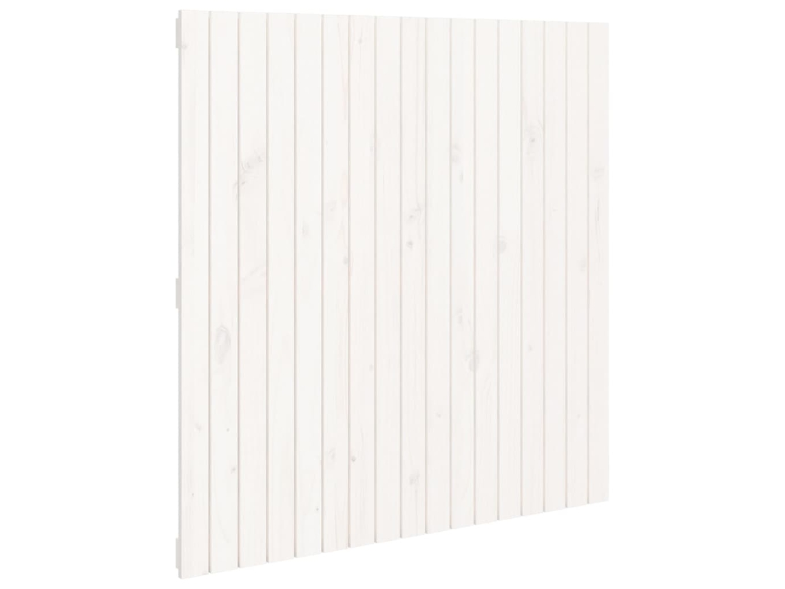 Cabecero de pared MAISON EXCLUSIVE en madera maciza de pino blanco (108x110 cm)