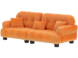 Sofá En Miniatura, Muebles Para Casa De Muñecas, Cojines, Decoración A Escala Para Sala De Estar