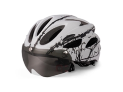 Omni-casco De Ciclismo Para Adultos Hombre Mujer Con Visera Magnética Protector Bike Mtb Bicycle