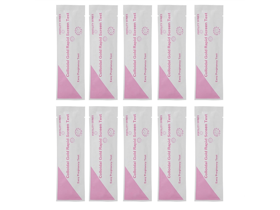 10 Testes De Gravidez Por Urina Hcg Precoce - 10pcs Kits De Teste De Gravidez