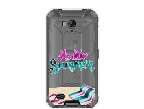 Carcasa Ulefone Armor X6 TUMUNDOSMARTPHONE Dibujos Transparente Multicolor
