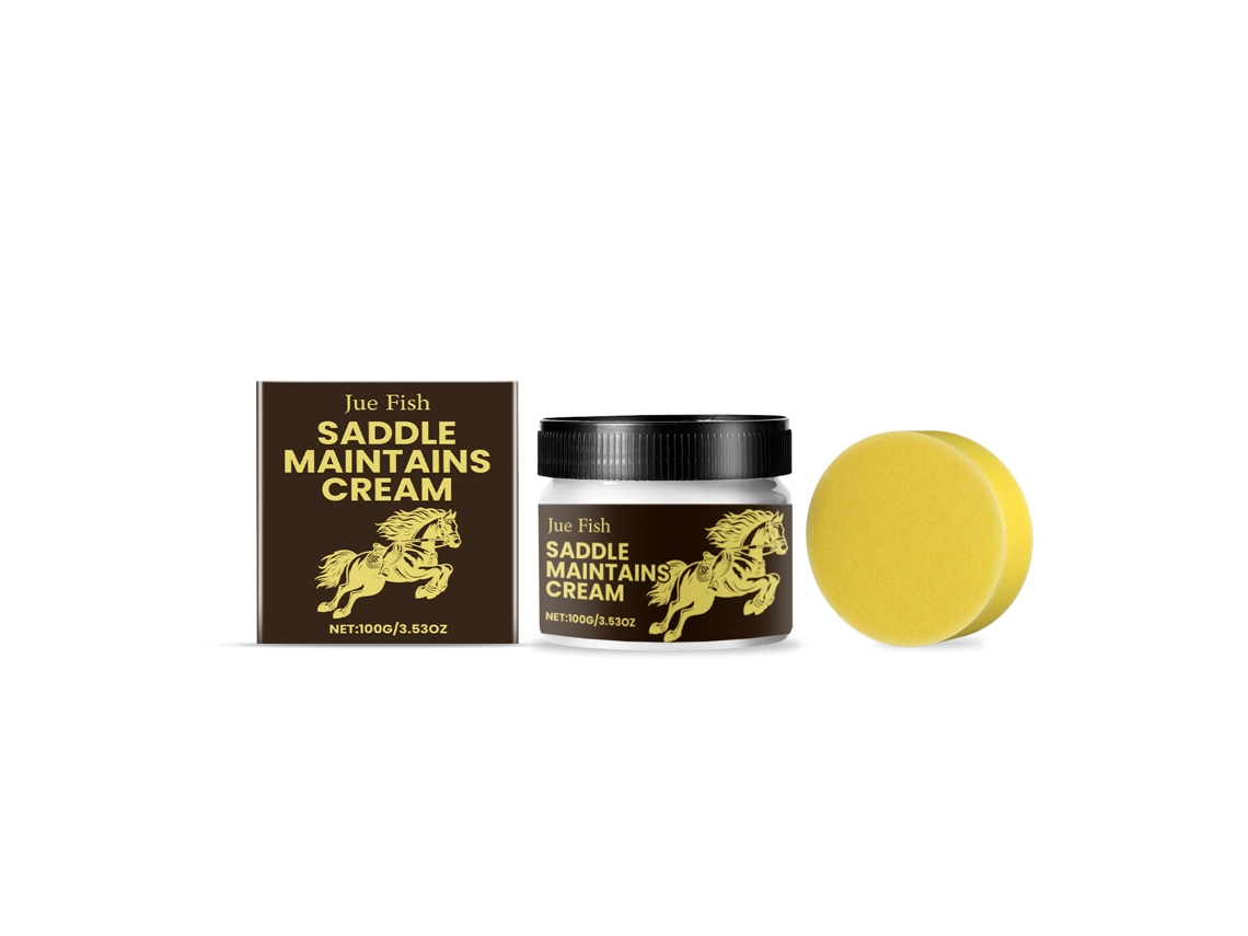 Crema de alto rendimiento para el cuidado del cuero de las sillas de montar