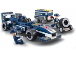 Construcción SLUBAN Coche de Corrida Fórmula 1 (Edad Mínima: 6 - 196 Piezas)
