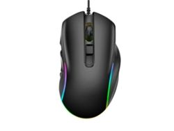 Ratón Para Juegos Rgb Con Cable, 7200 Dpi Ajustables, Macros Personalizables E Iluminación Dinámica.
