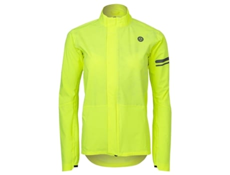 Casacos AGU Jaqueta Essential Prime Rain Ii Hi-vis Amarelo M Mulher