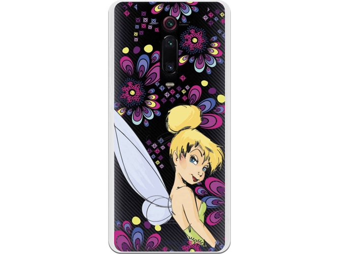 Carcasa Xiaomi Mi 9T (Redmi K20) DISNEY Campanilla Flores Multicolor