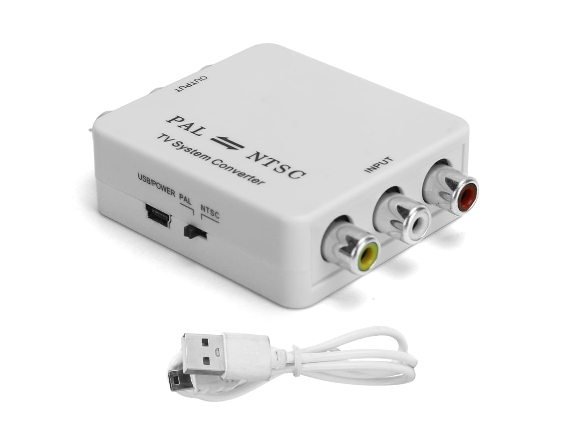 Convertidor Pal A Ntsc Hd Para Reproductores De Dvd, Grabadoras De Vcd, Cámaras, Videograbadoras, Dvr Y Ps3.
