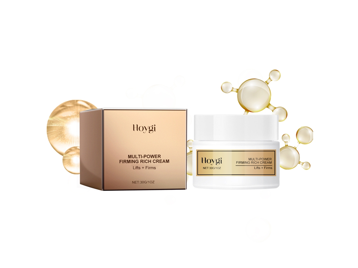 Crema reafirmante antiarrugas para una piel joven y tersa.