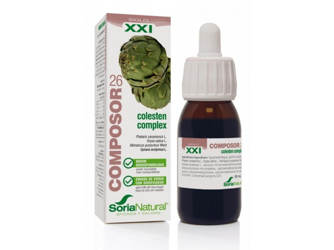 Complemento Alimentar SORIA NATURAL Composor Colesten (50 ml)