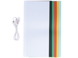 Cabina fotográfica con luz LED y 6 fondos, estudio fotográfico plegable con softbox para tiendas online.